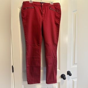 Boden - Red skinny jeans